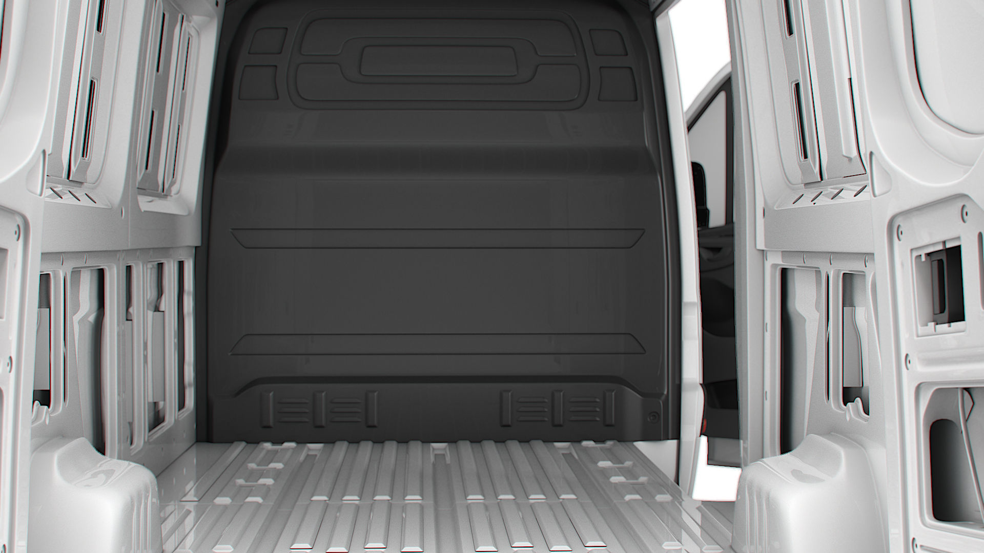 Mercedes Benz eSprinter Panel Van L2H1 FWD HQ Interior 2024 3D model_13