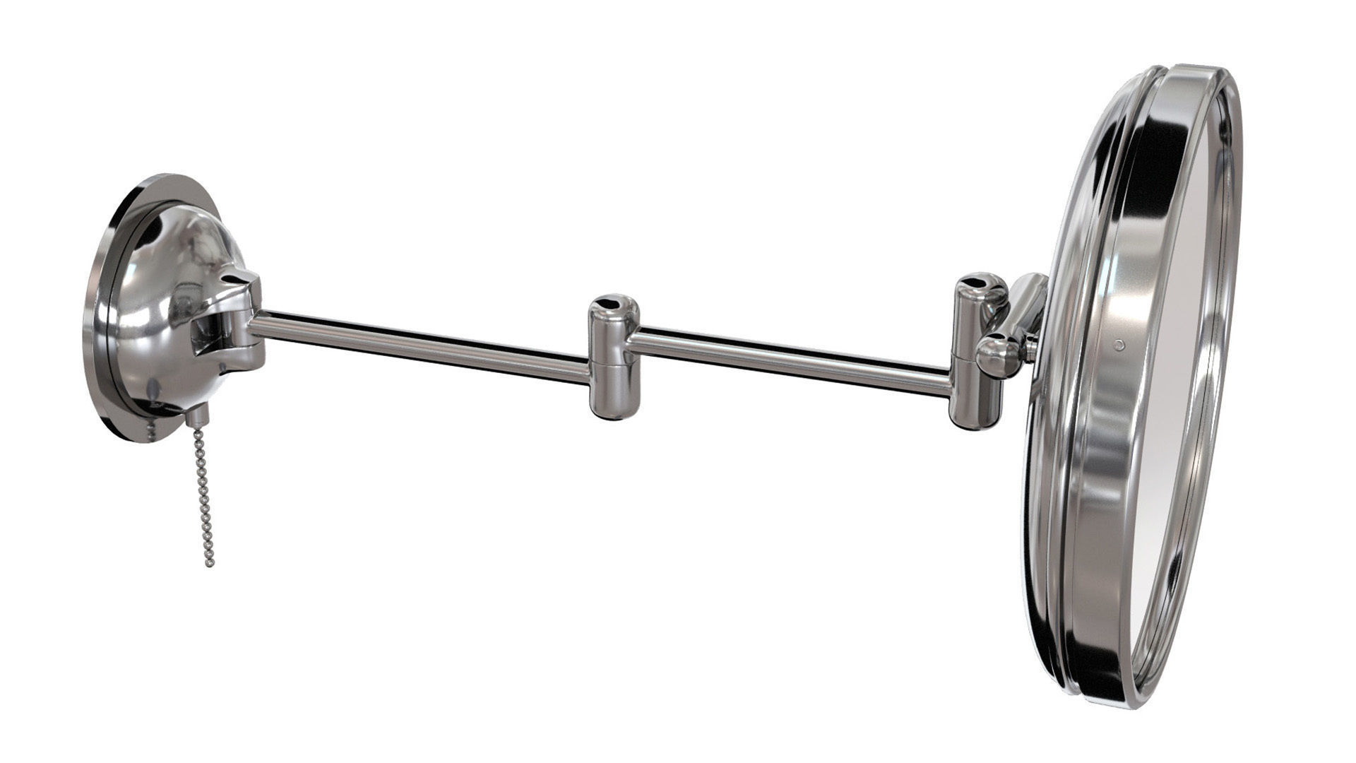 Illuminating LED Extension Mirror 3D model_6