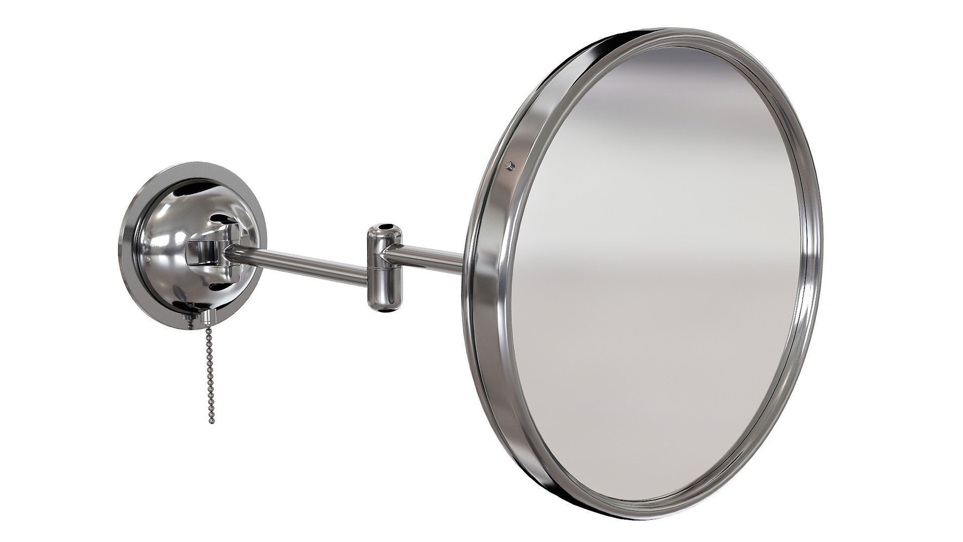 Illuminating LED Extension Mirror 3D model_4