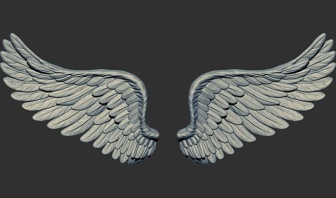 Wing model 3d printable model cnc 3D print model