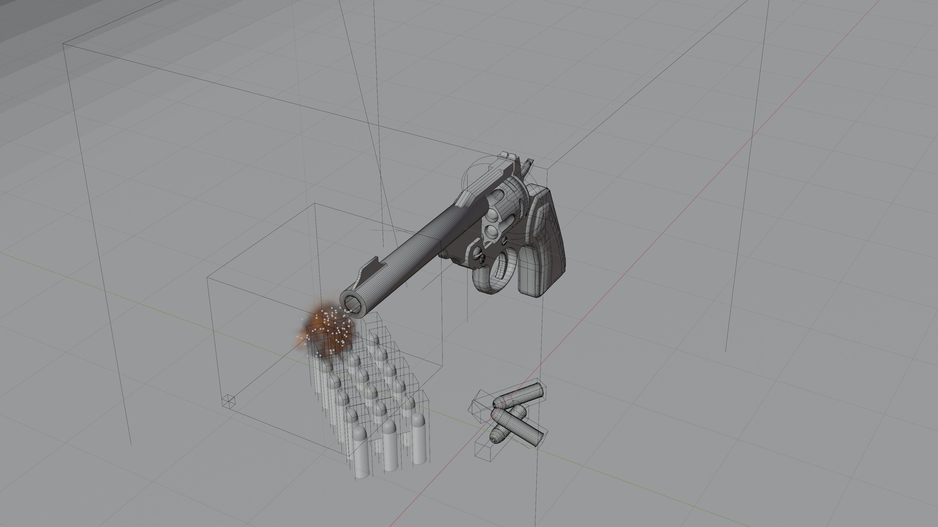 Revolver 3D model_11