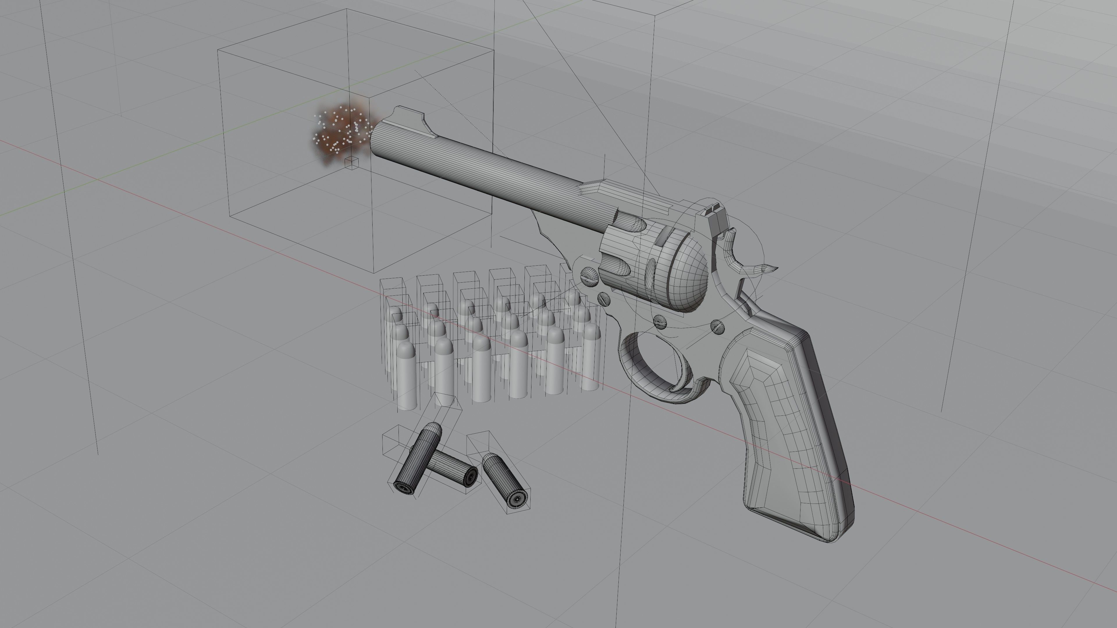 Revolver 3D model_13