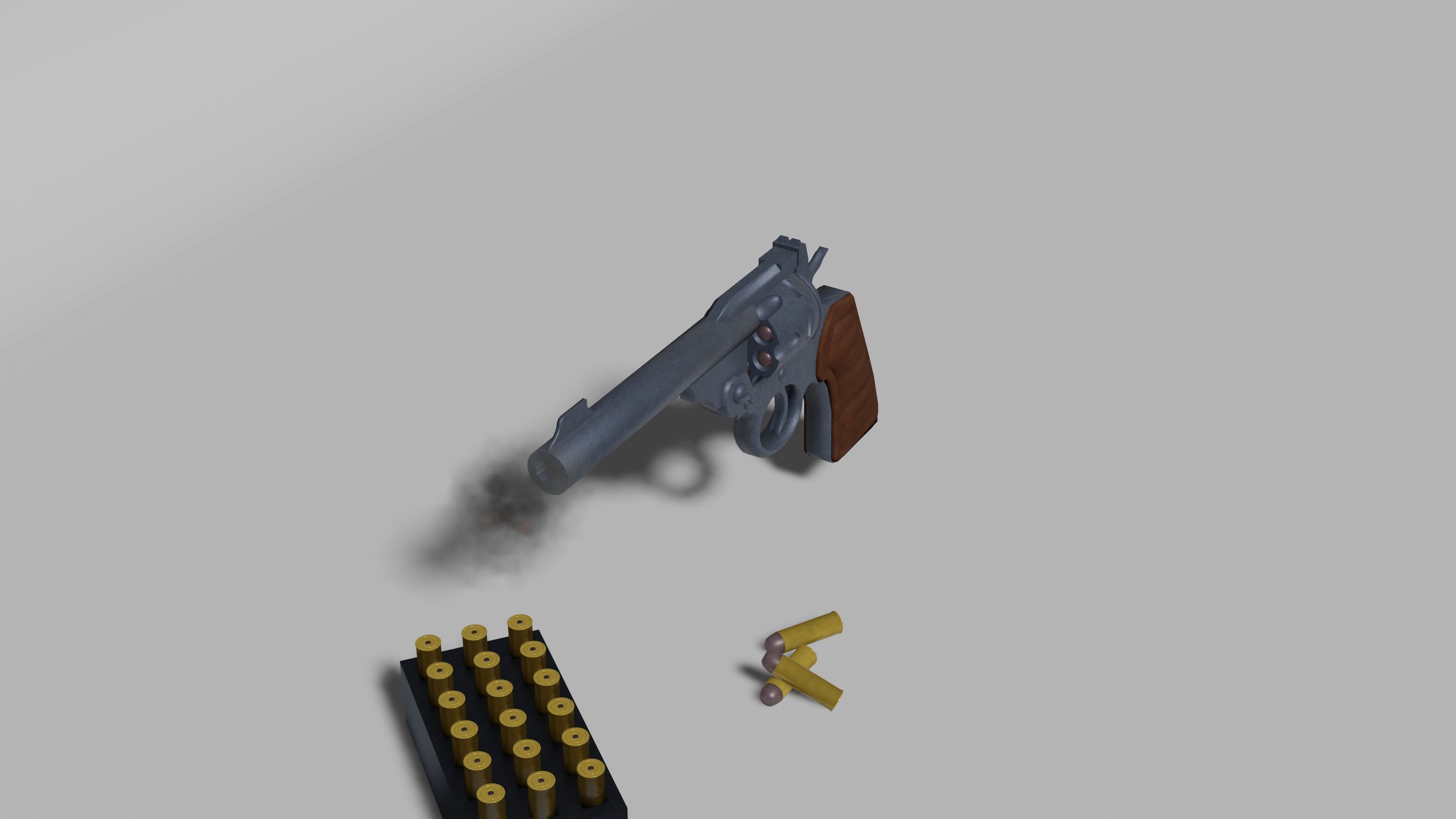 Revolver 3D model_3