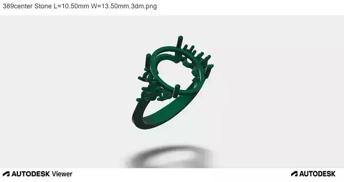 Women Ring With Oval Cut Center 