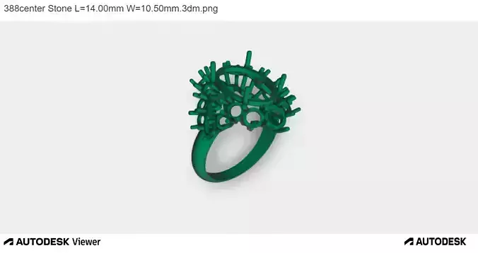 Women Ring With Oval Cut Center Stone 