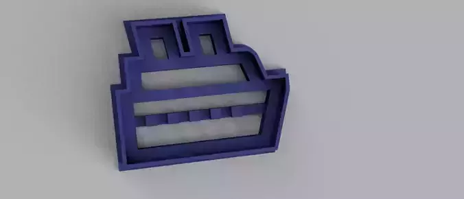SET 5 COOKIE CUTTER 3D print model ship