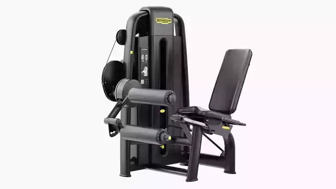 Technogym Selection 700 - Leg Curl 3D model