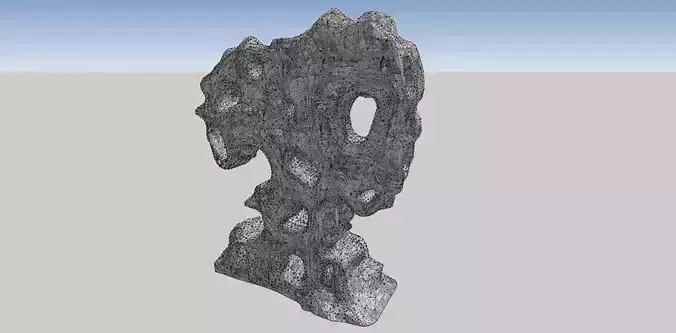 STONE SCULPTURE 3D MODEL