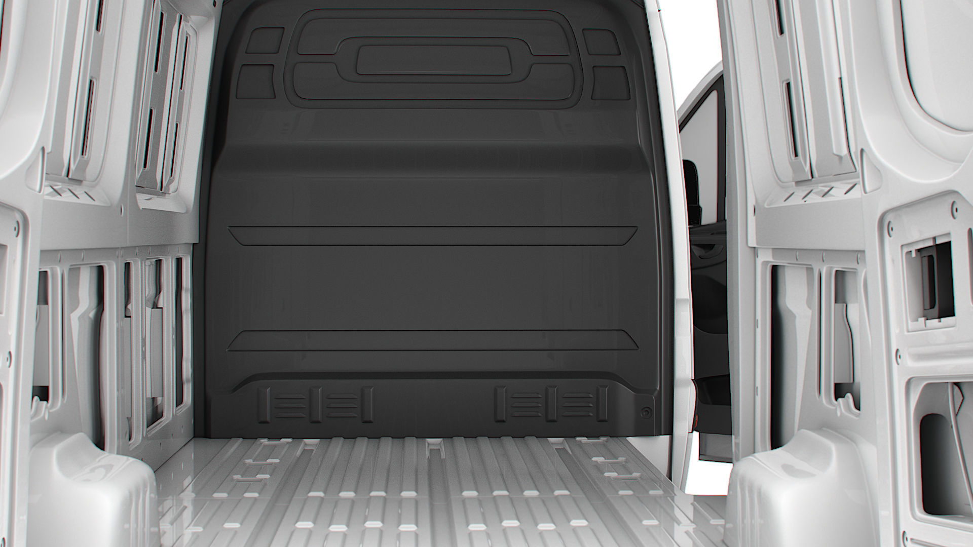 Mercedes Benz eSprinter Panel Van L2H2 FWD HQ Interior 2024 3D model_13