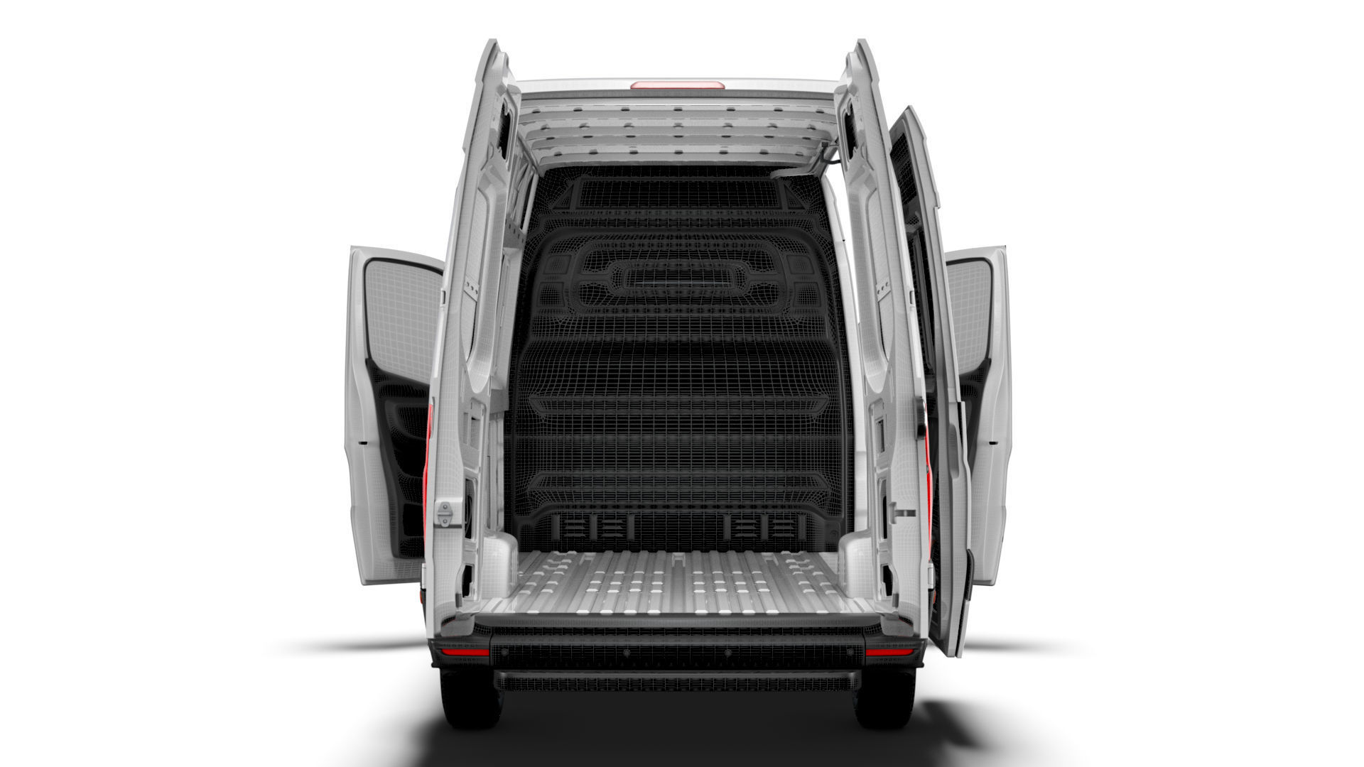 Mercedes Benz eSprinter Panel Van L2H2 RWD HQ Interior 2024 3D model_24