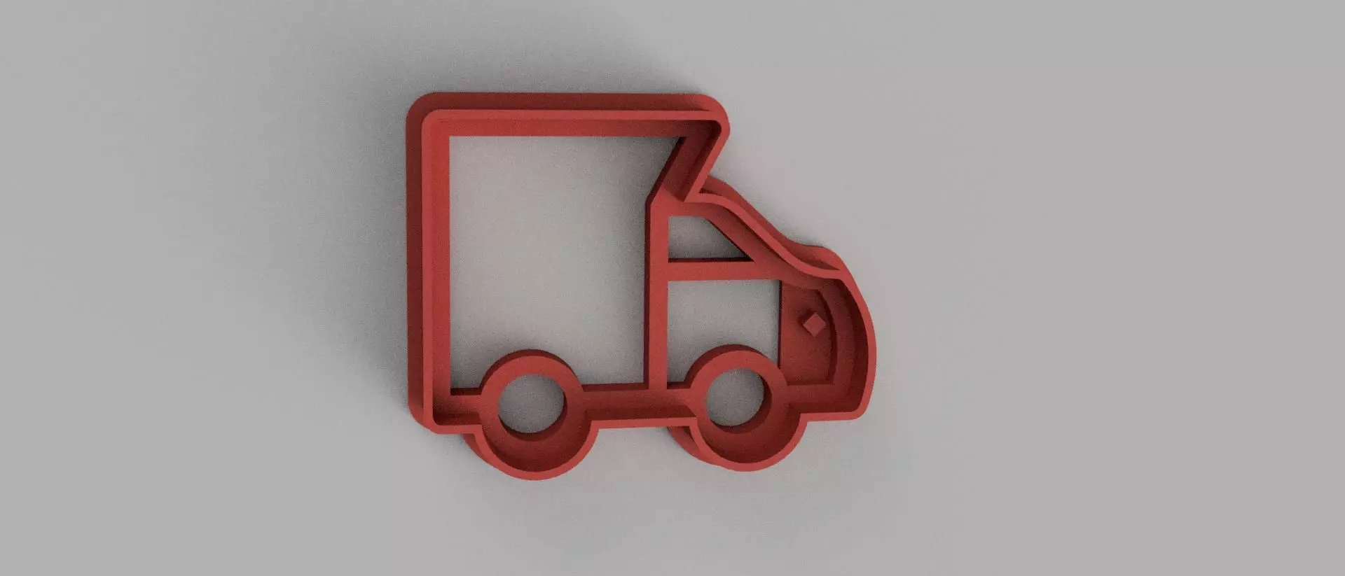 SET 5 COOKIE CUTTER 3D print model truck car 3D print model_0