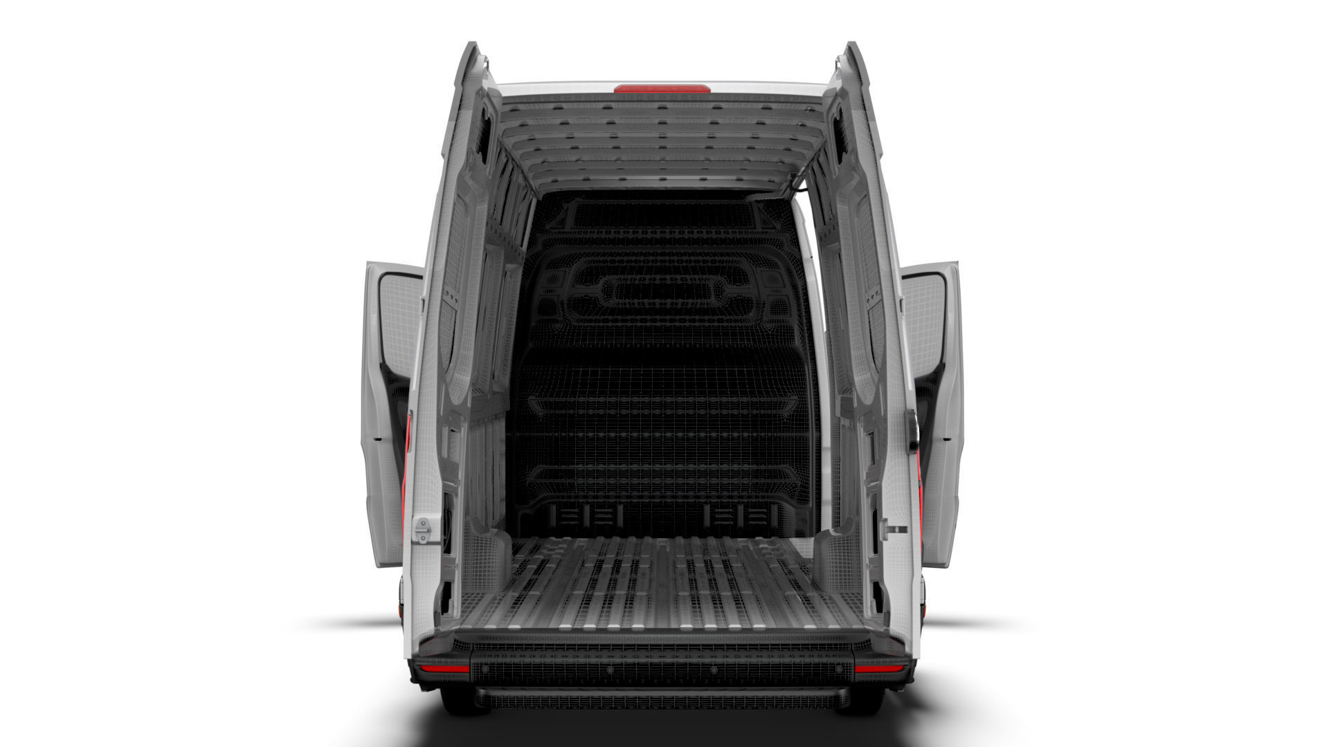 Mercedes Benz eSprinter Panel Van L4H2 RWD HQ Interior 2024 3D model_24