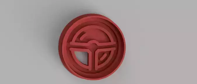 SET 5 COOKIE CUTTER 3D print model car wheel