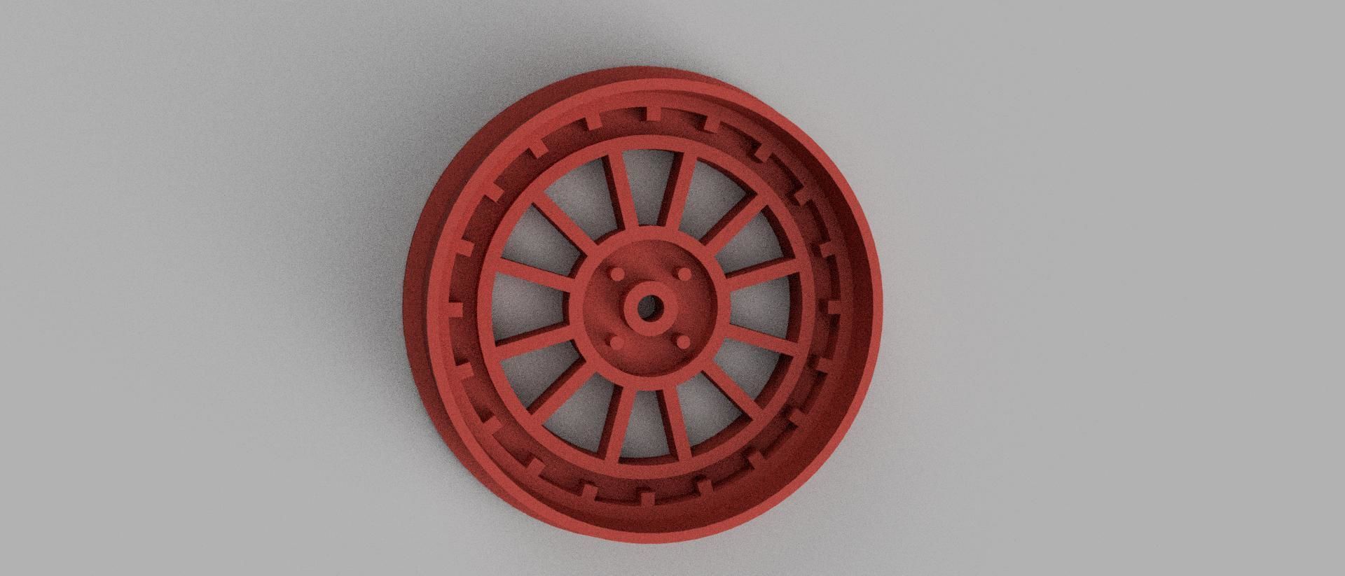 SET 5 COOKIE CUTTER 3D print model car wheel 3D print model_2
