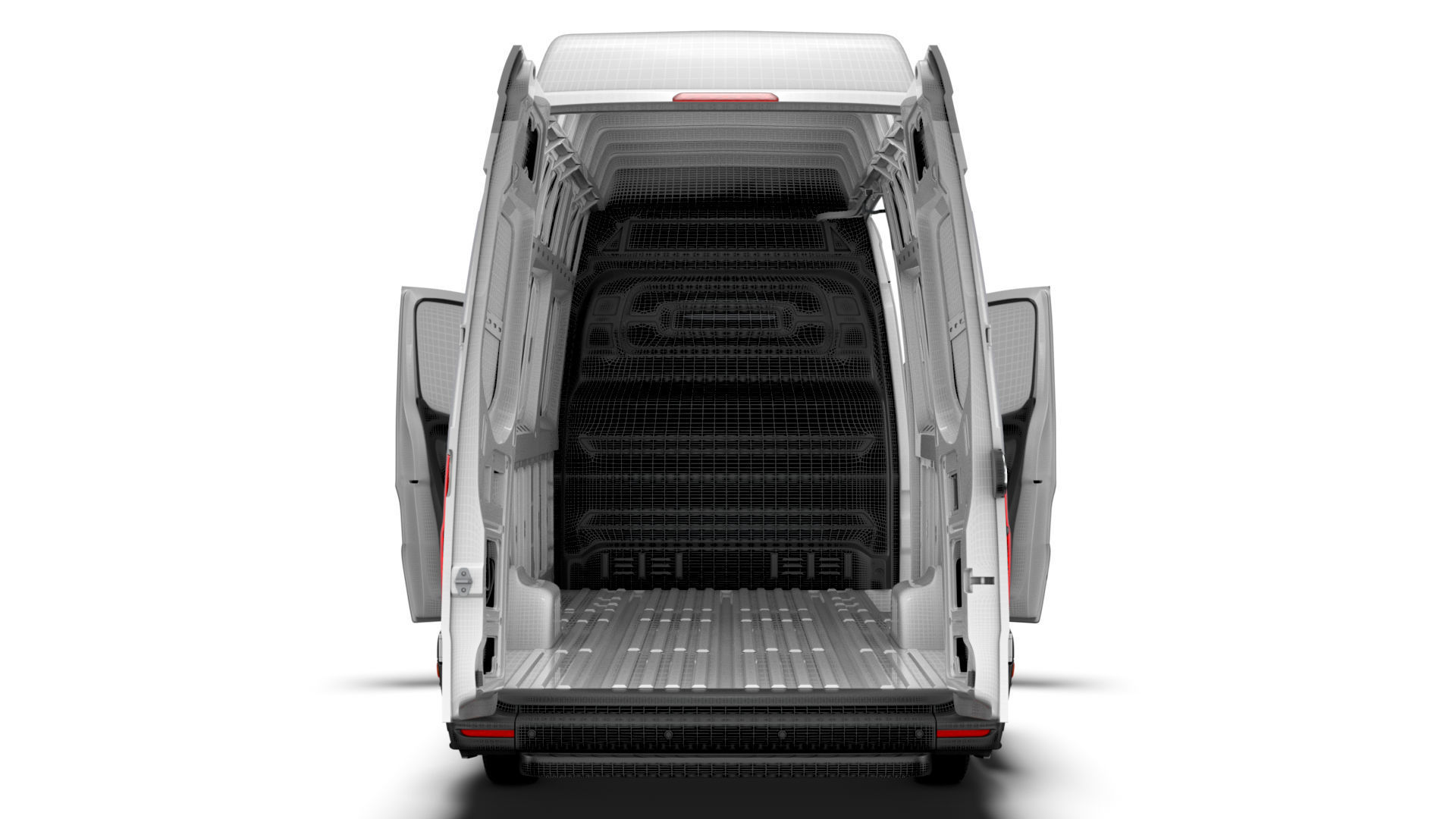 Mercedes Benz eSprinter Panel Van L4H3 RWD HQ Interior 2024 3D model_24