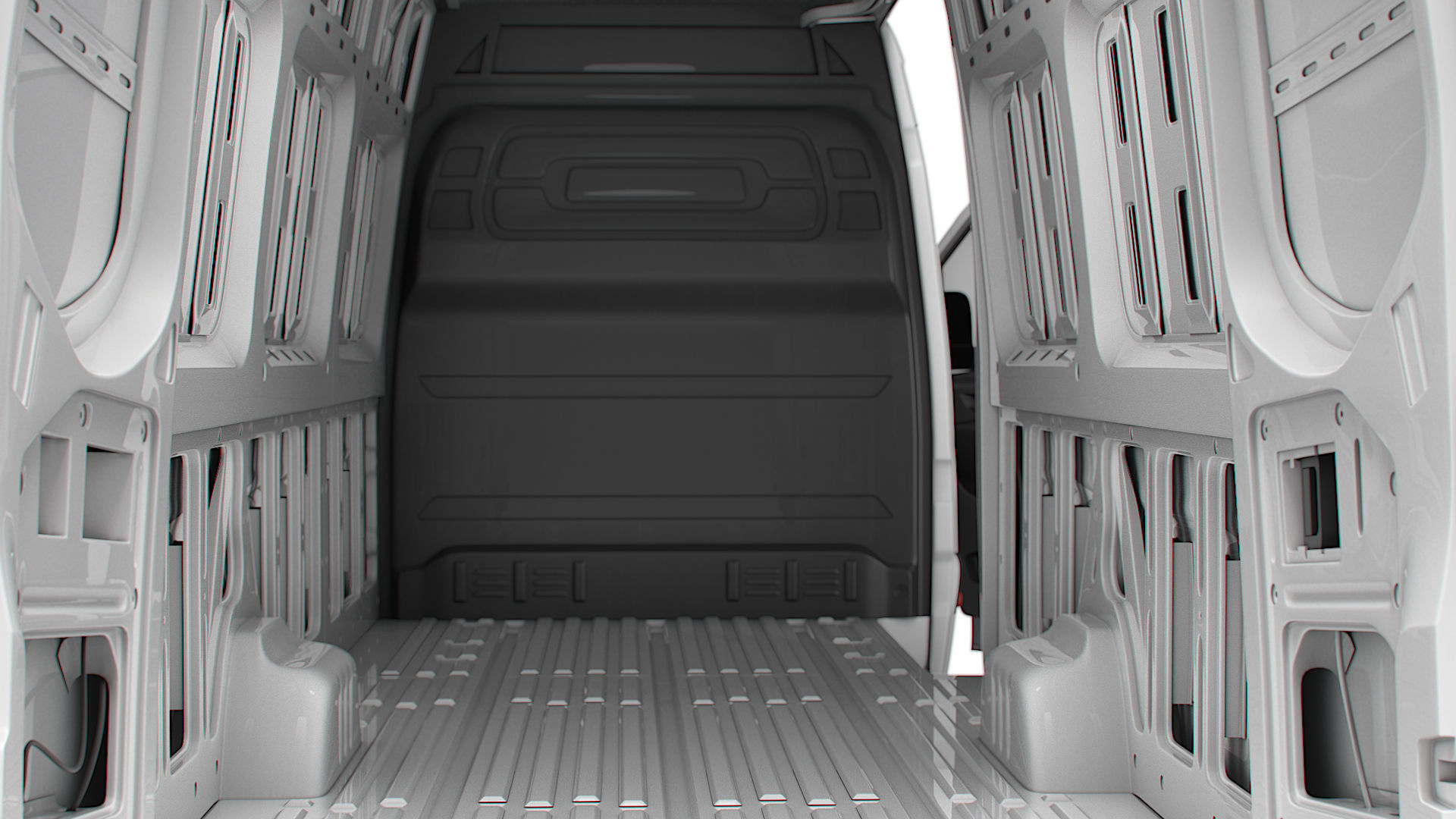 Mercedes Benz eSprinter Panel Van L4H3 RWD HQ Interior 2024 3D model_13
