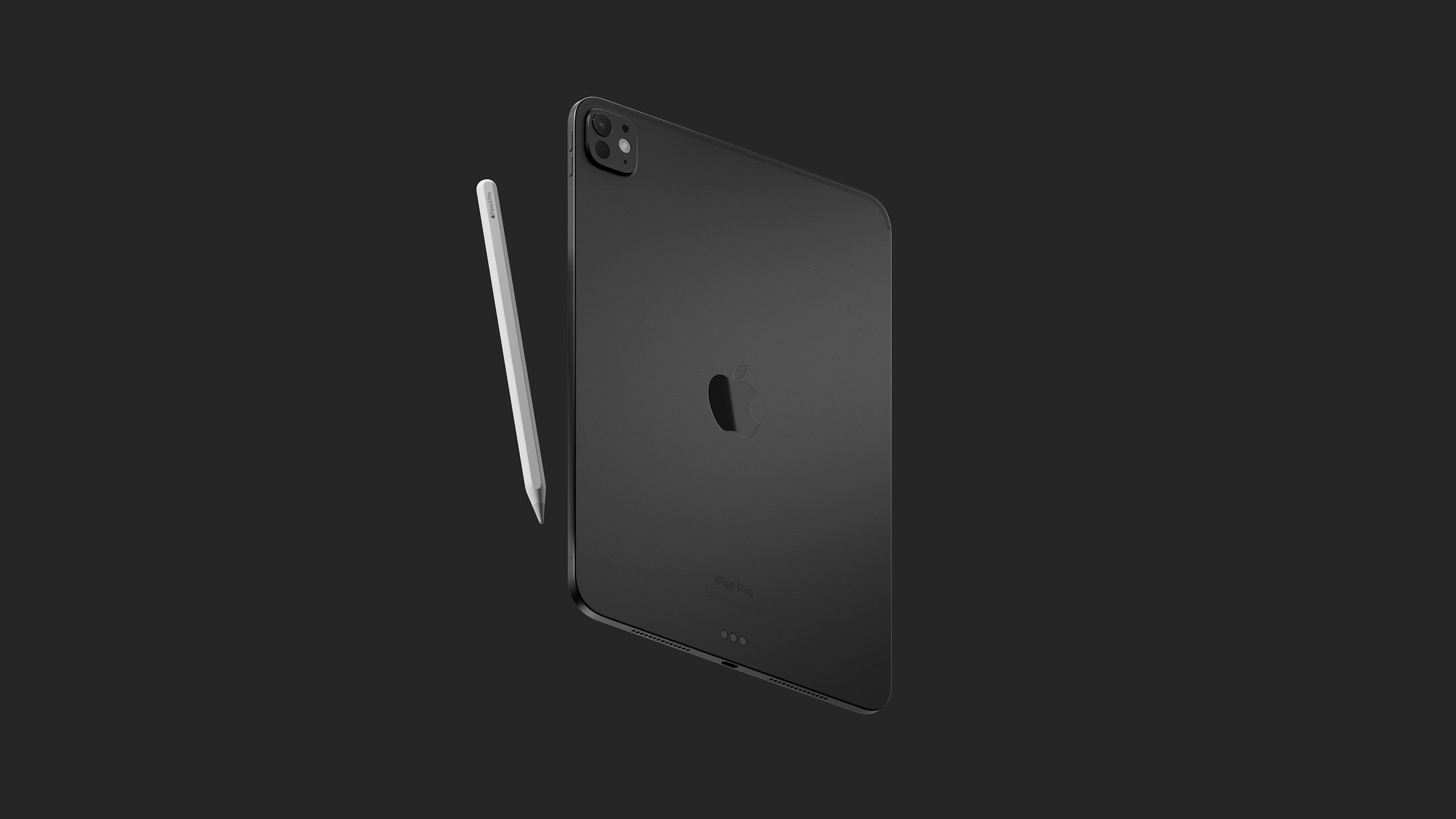 Apple M4 iPad Pro and Pencil Pro - 2024 - 11 and 13 INCH 3D model_7