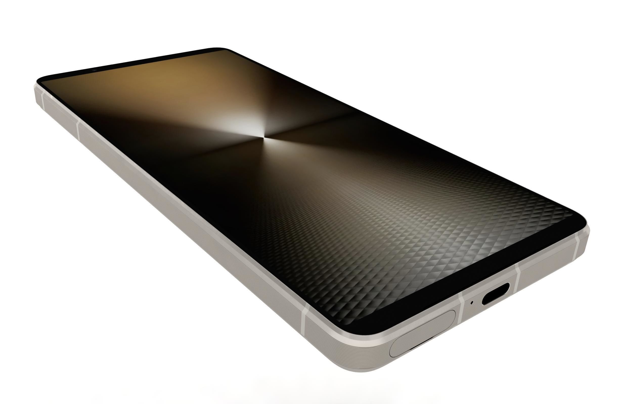 Sony Xperia 1 VI Platinum Silver 3D model_12