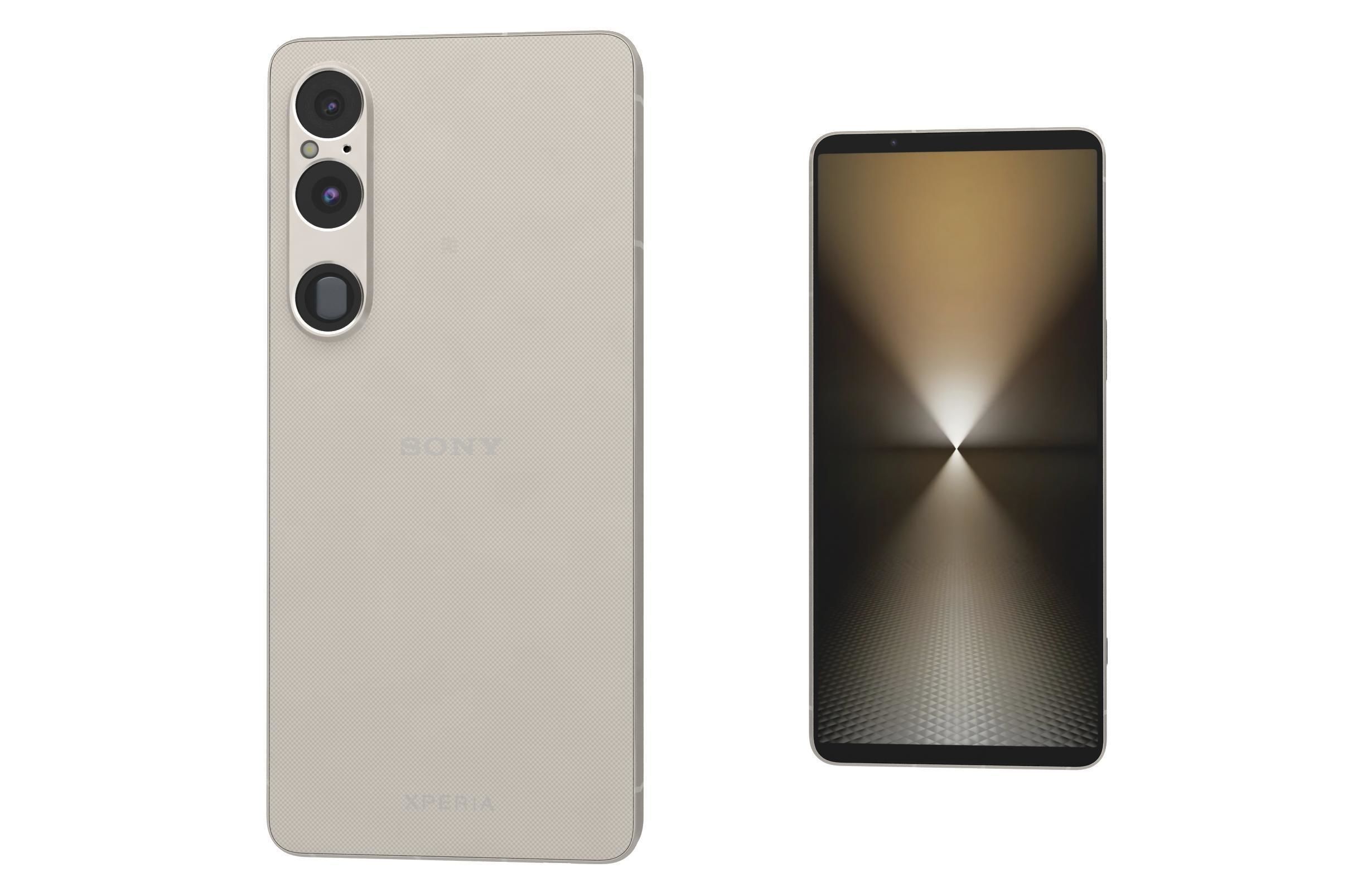 Sony Xperia 1 VI Platinum Silver 3D model_7