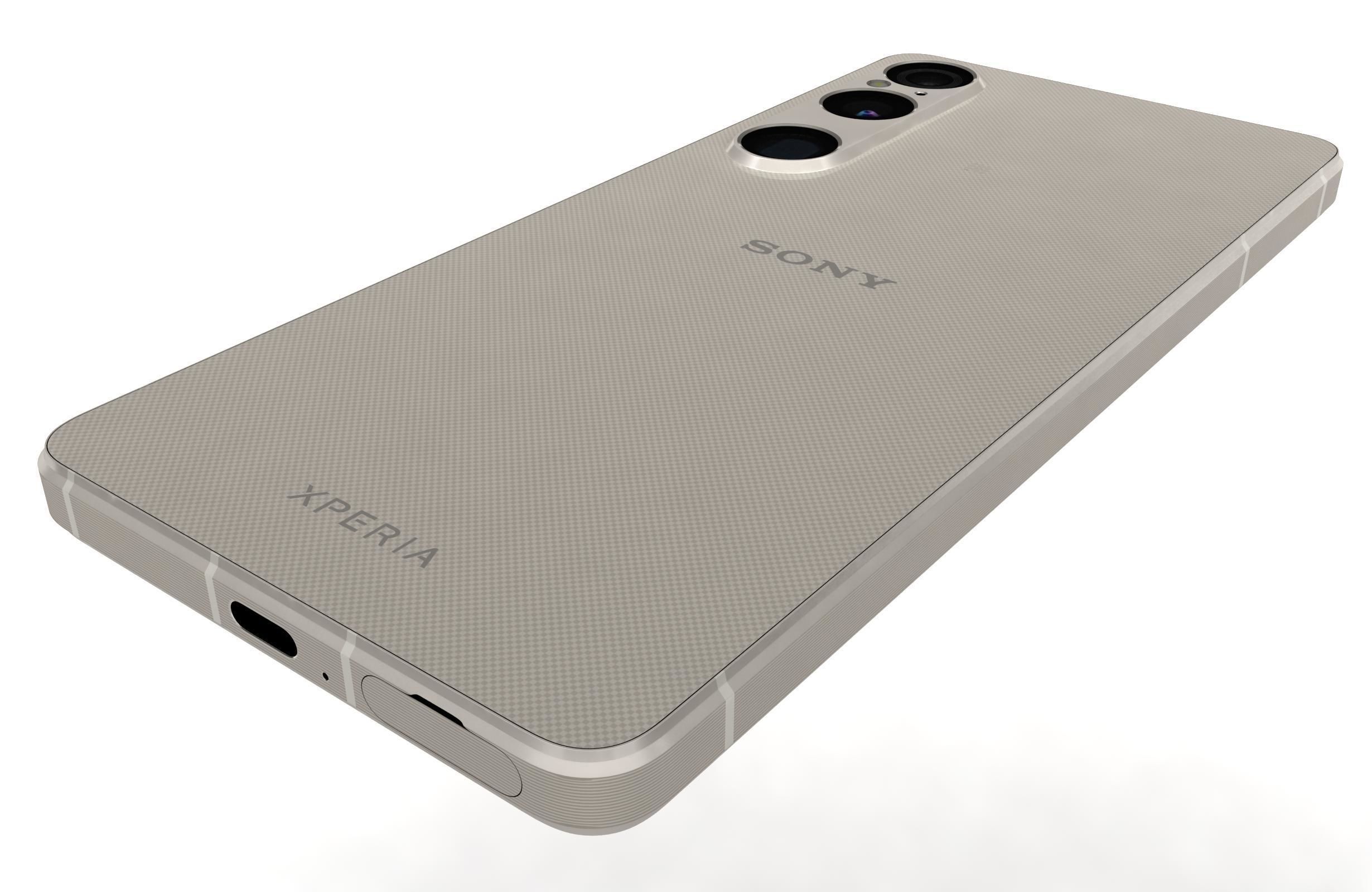 Sony Xperia 1 VI Platinum Silver 3D model_14