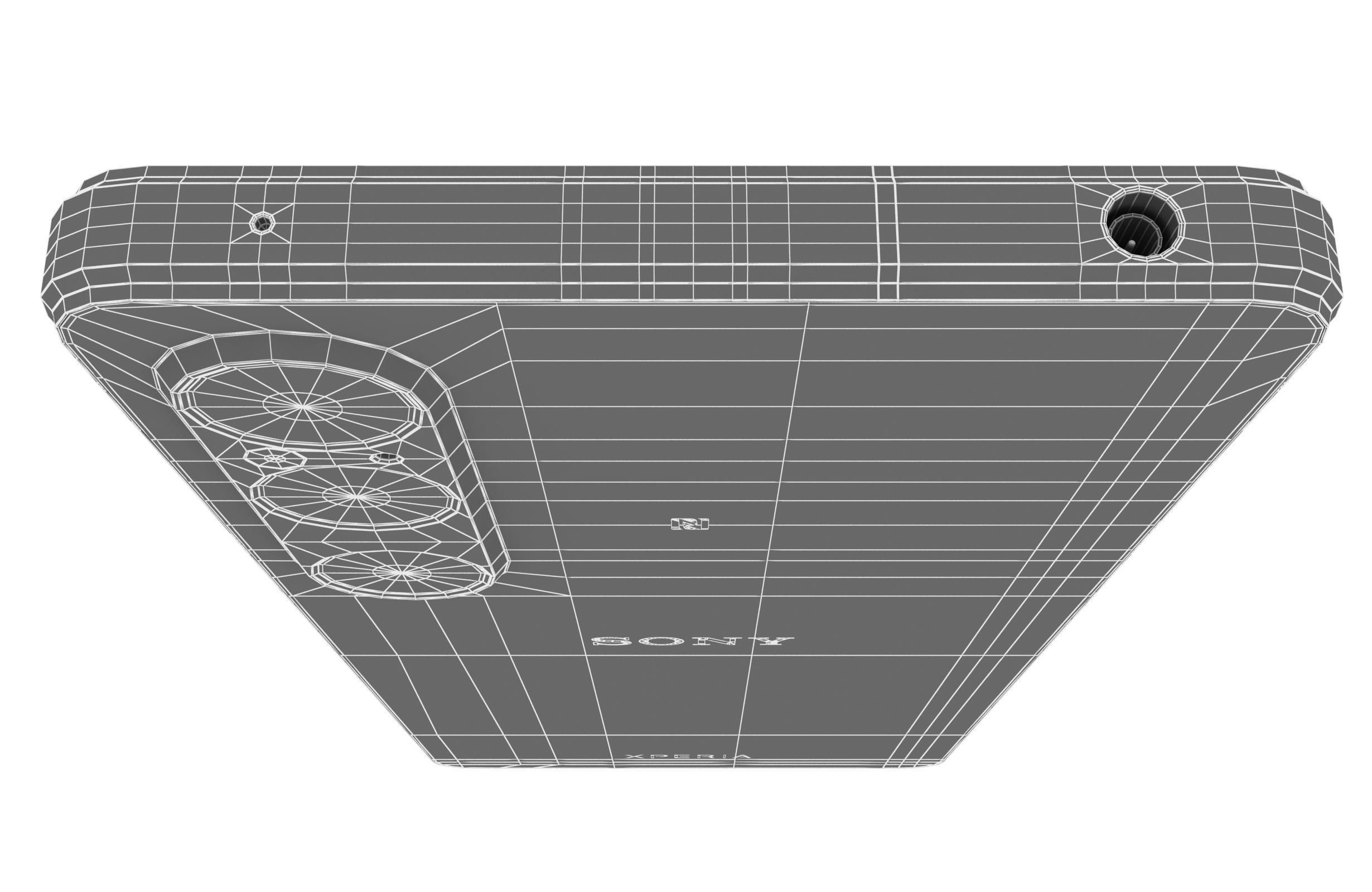 Sony Xperia 1 VI Platinum Silver 3D model_24