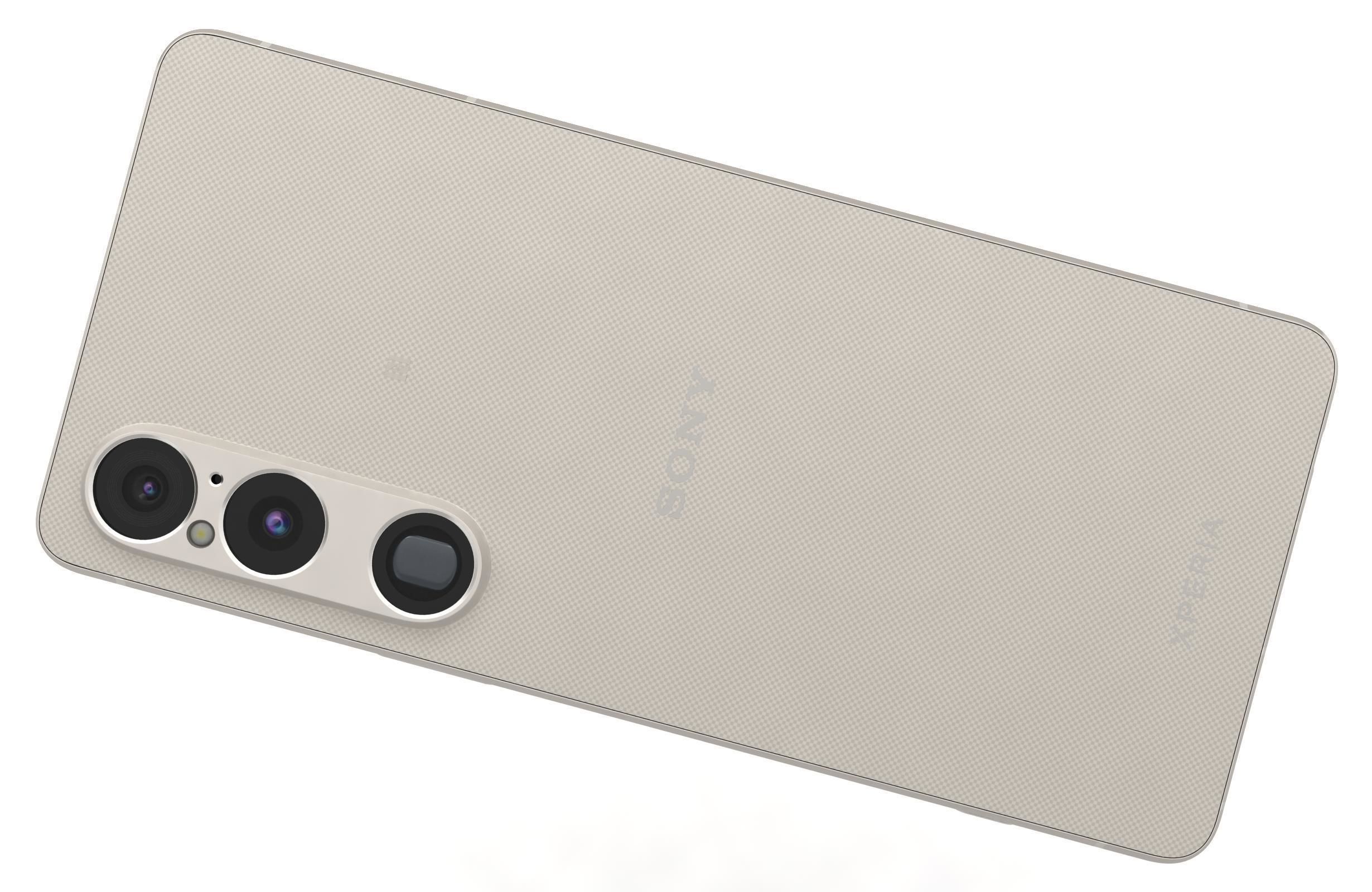 Sony Xperia 1 VI Platinum Silver 3D model_11