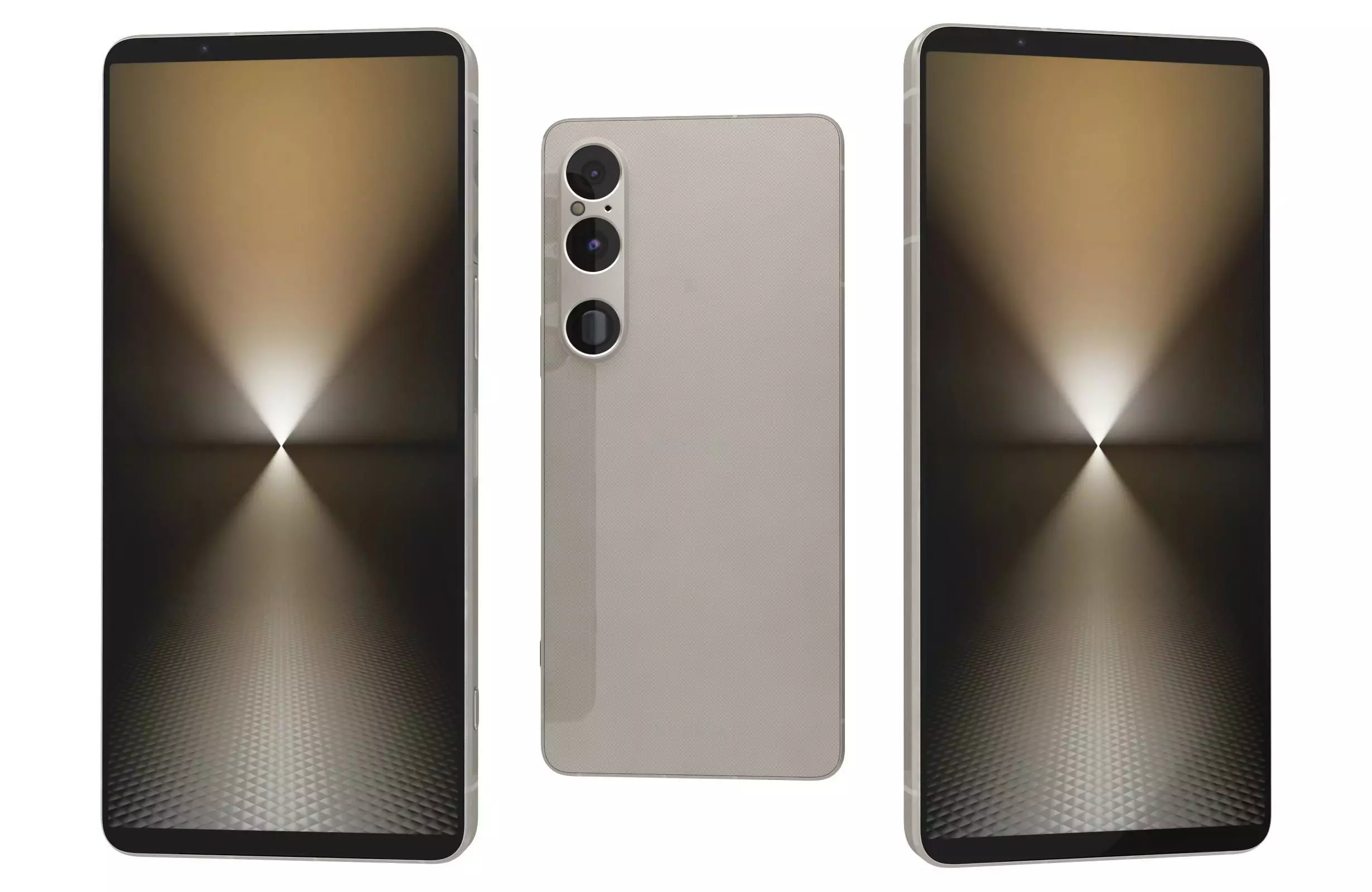 Sony Xperia 1 VI Platinum Silver 3D model_0