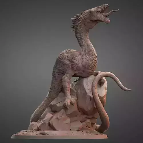 Lindwyrm 3D print model