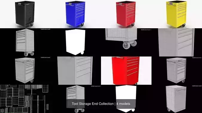 Tool Storage End Collection