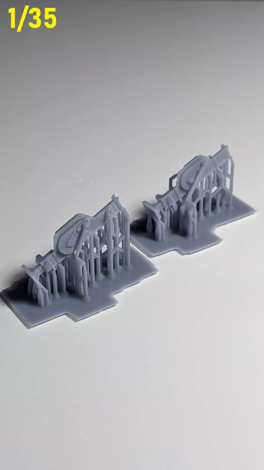 WWII German jacks and jack blocks 3D print model_4