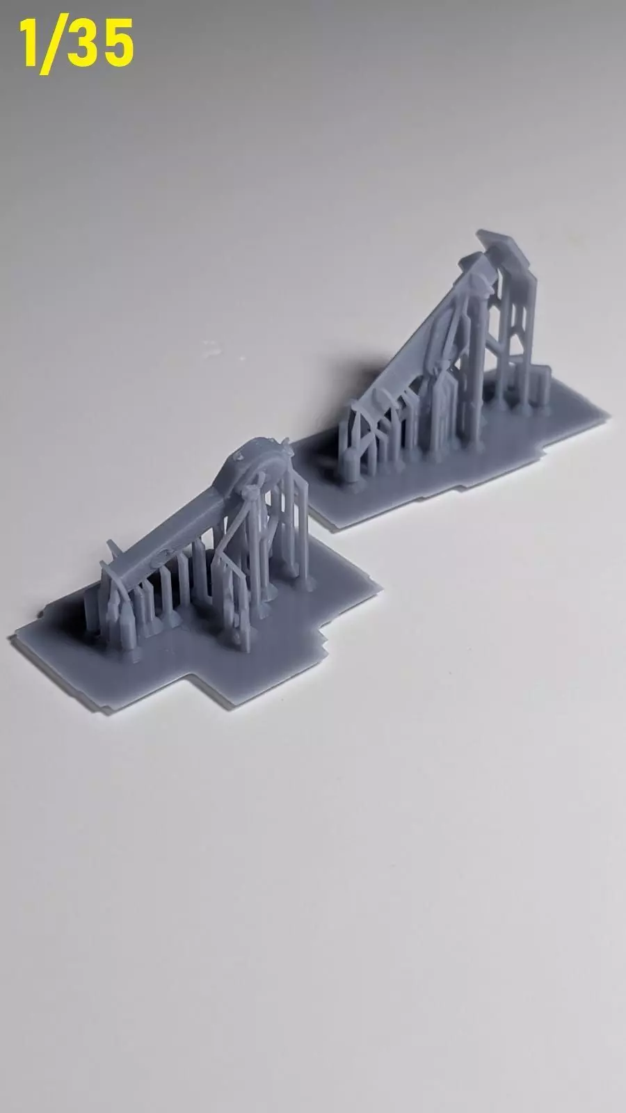 WWII German jacks and jack blocks 3D print model_7