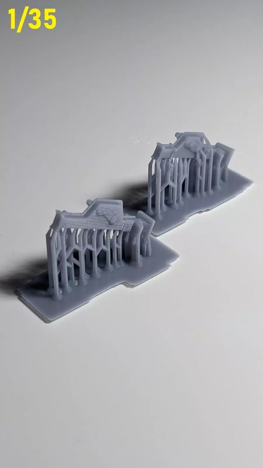 WWII German jacks and jack blocks 3D print model_5