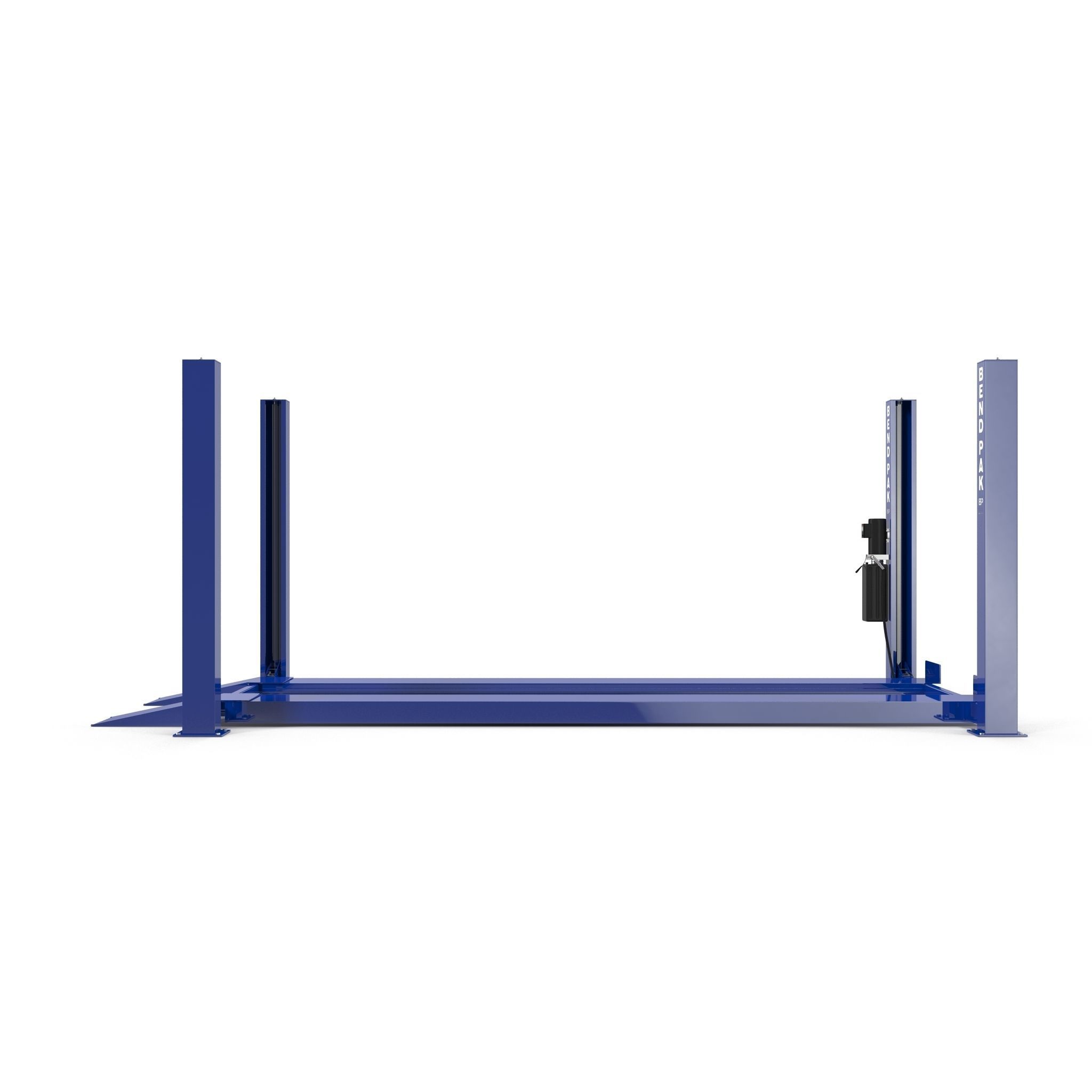 Car Lift Four Post Low-poly 3D model_6