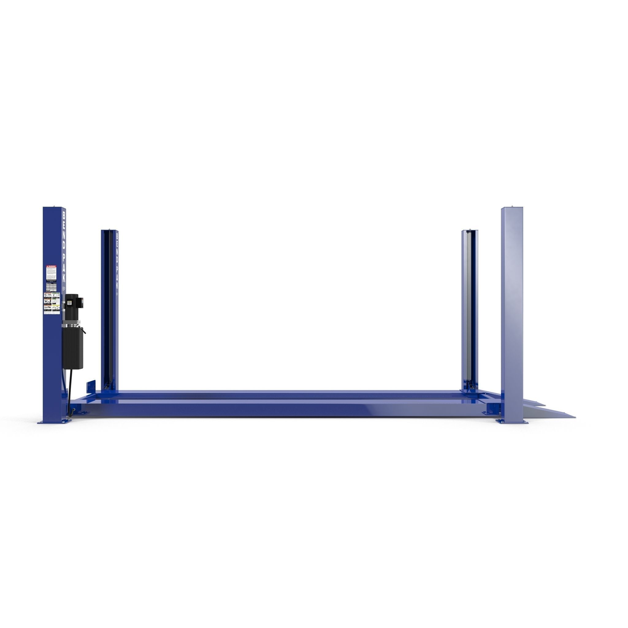 Car Lift Four Post Low-poly 3D model_8