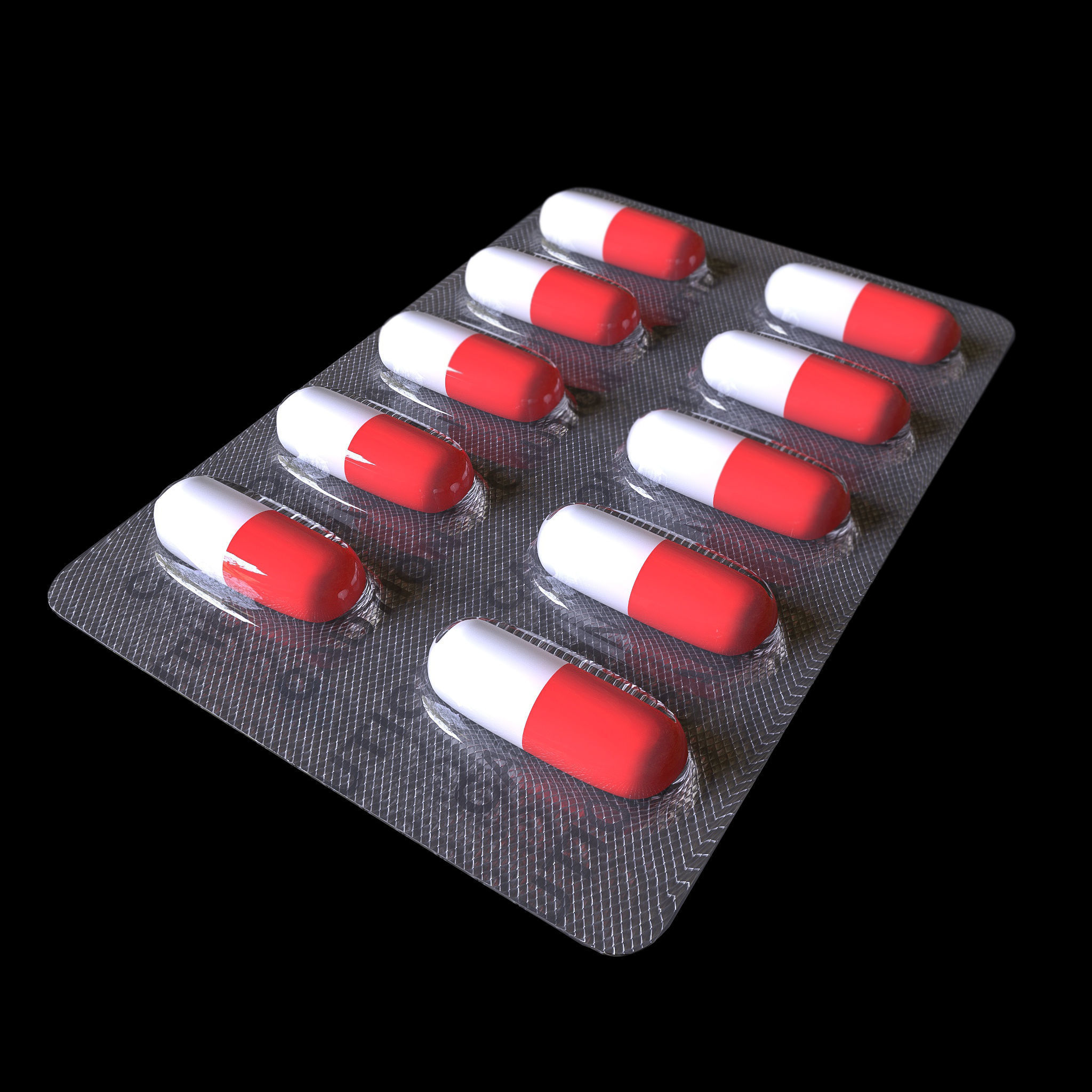 Pills Blister Box 3D model_1