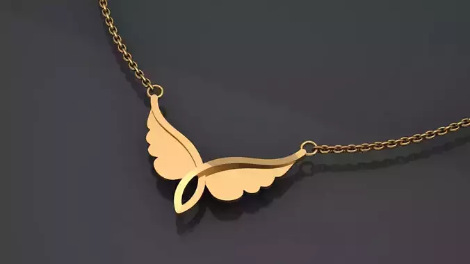 1 angle pendant