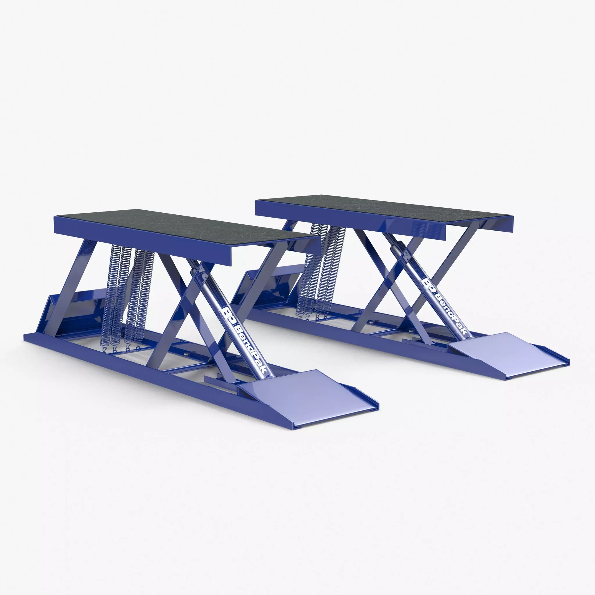 Car Lift Low-poly 3D model_0
