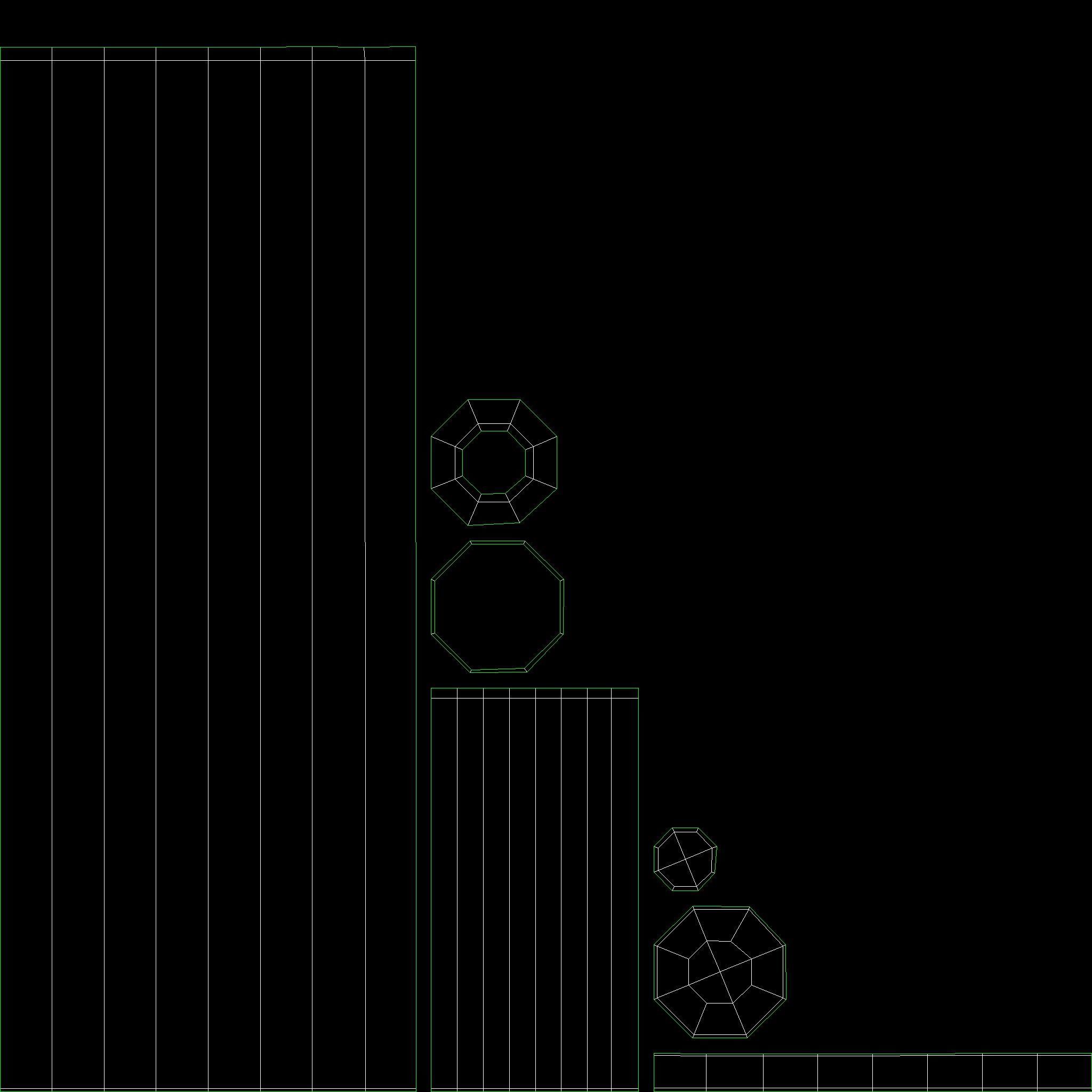 Car Lift Low-poly 3D model_31