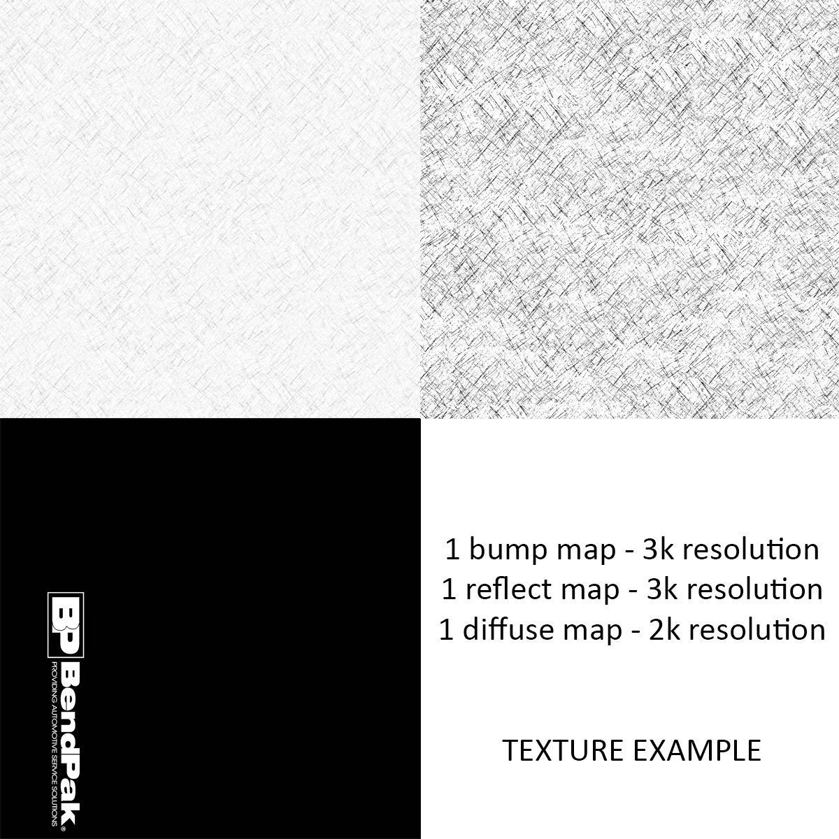 Car Lift Low-poly 3D model_30