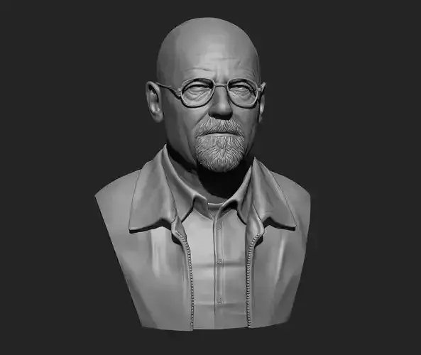 Walter White Breaking Bad 3D print model