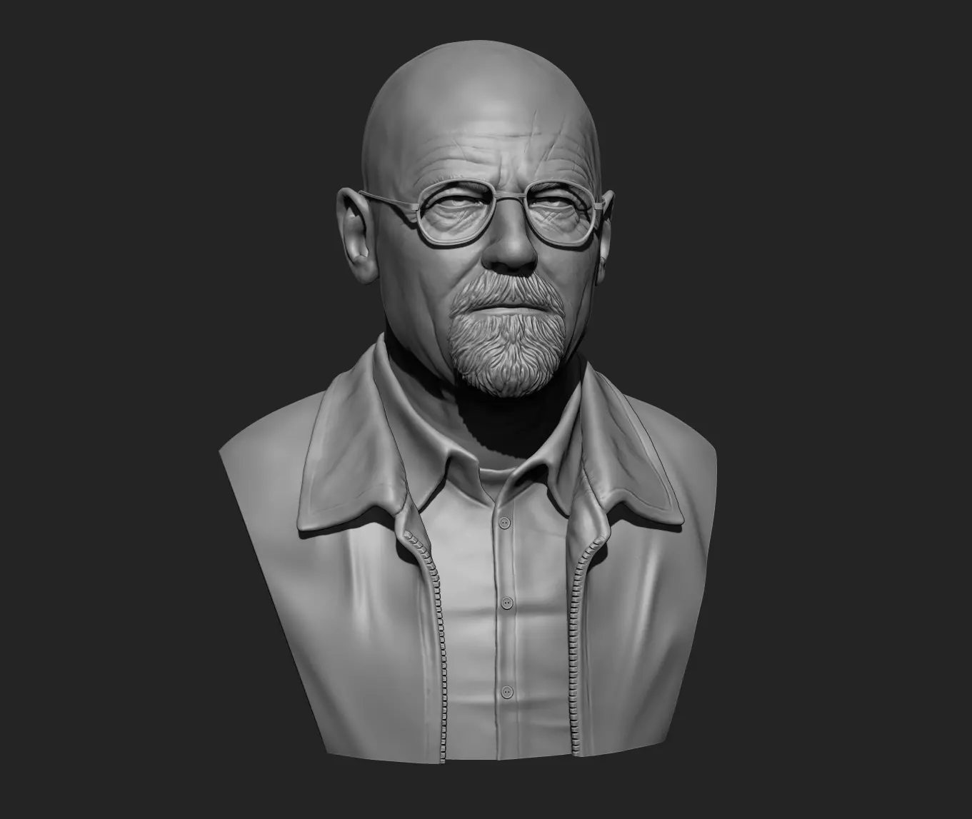 Walter White Breaking Bad 3D print model_0
