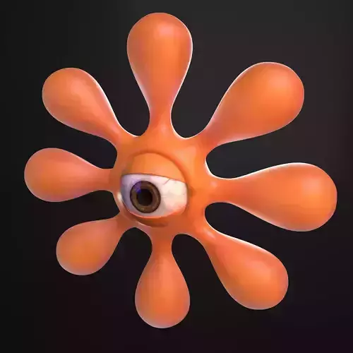 Animated Octopus 3D model