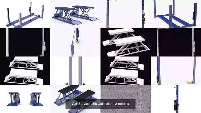 Car Service Lifts Collection