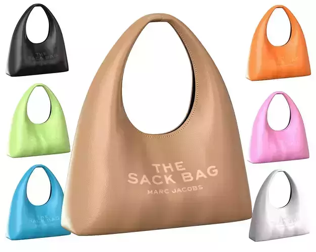 Marc Jacobs Sack Tote Bag Low-poly 3D model