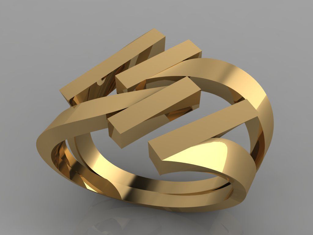 FASHION RING 3D model_2