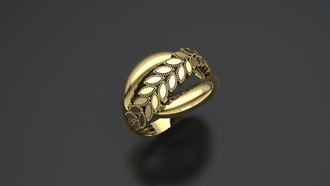 1 wheat-fusion RING 3D print model