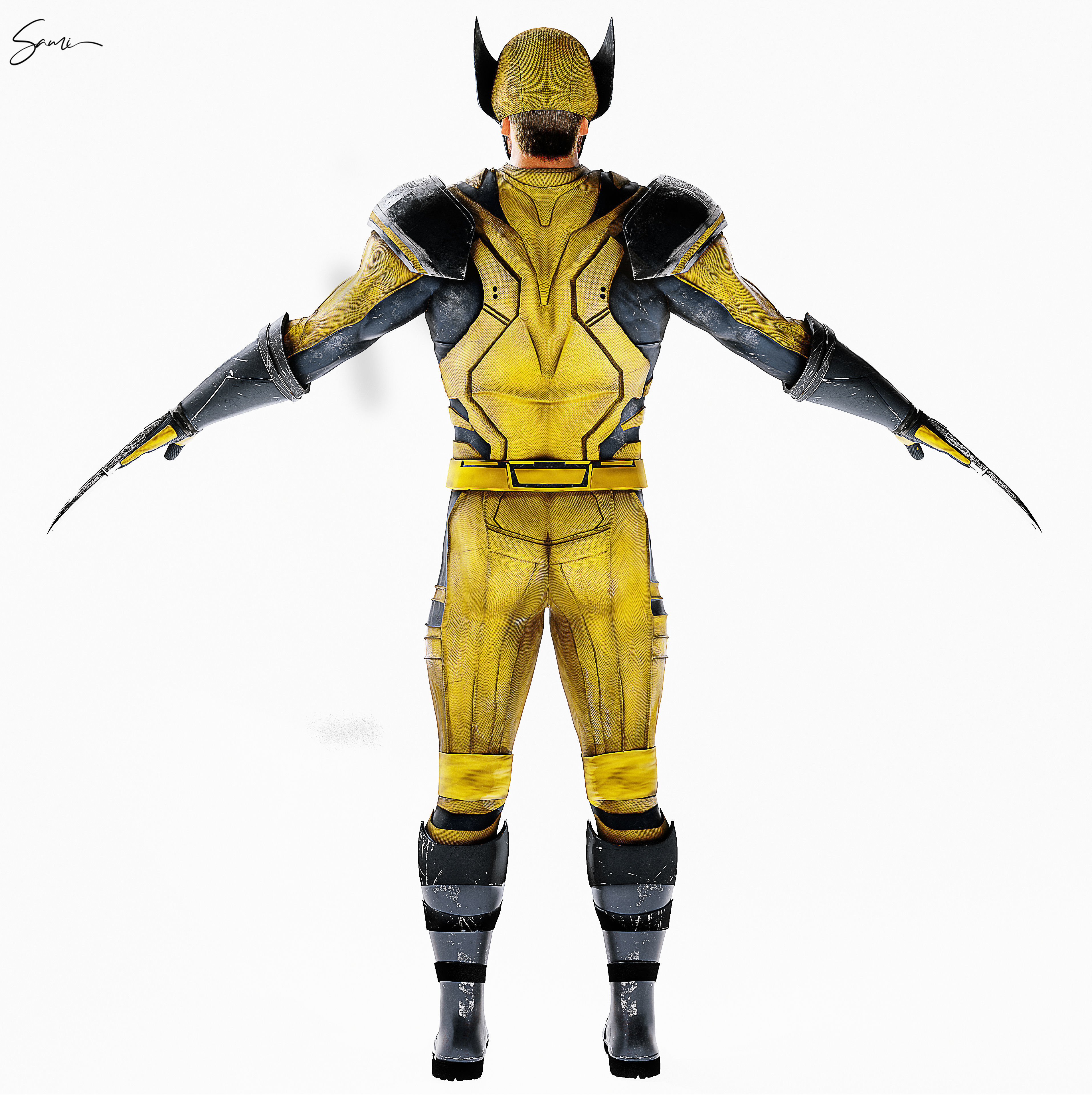 Wolverine 3D model_35