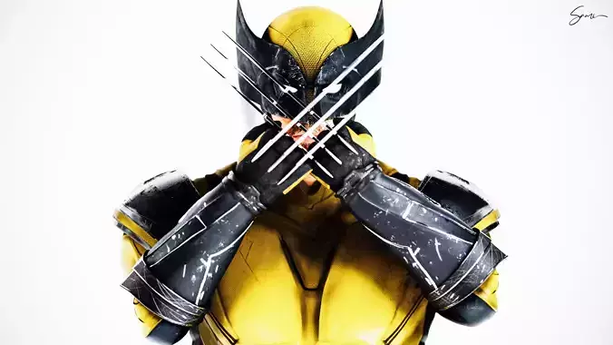 Wolverine 3D model
