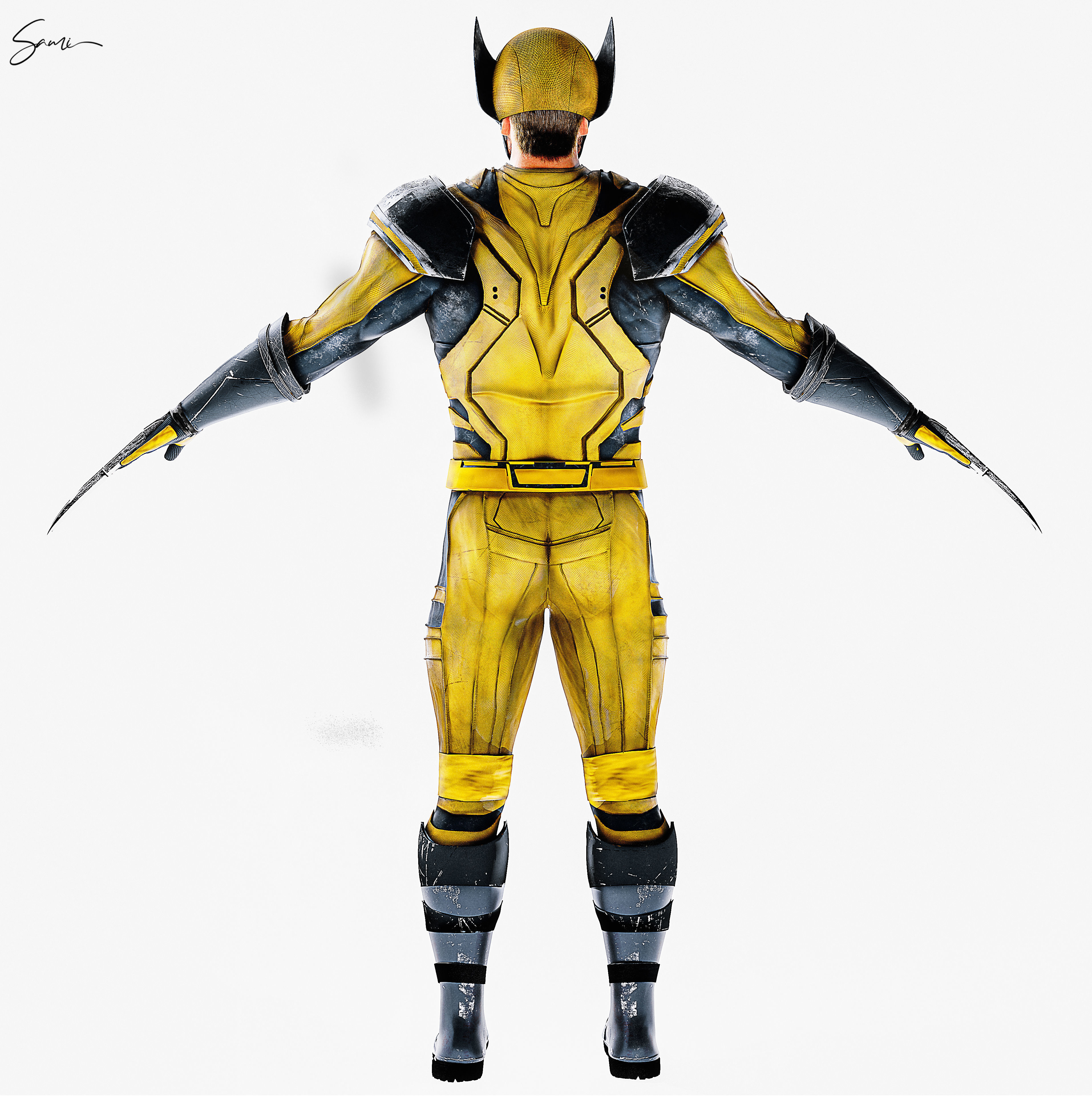 Wolverine 3D model_34