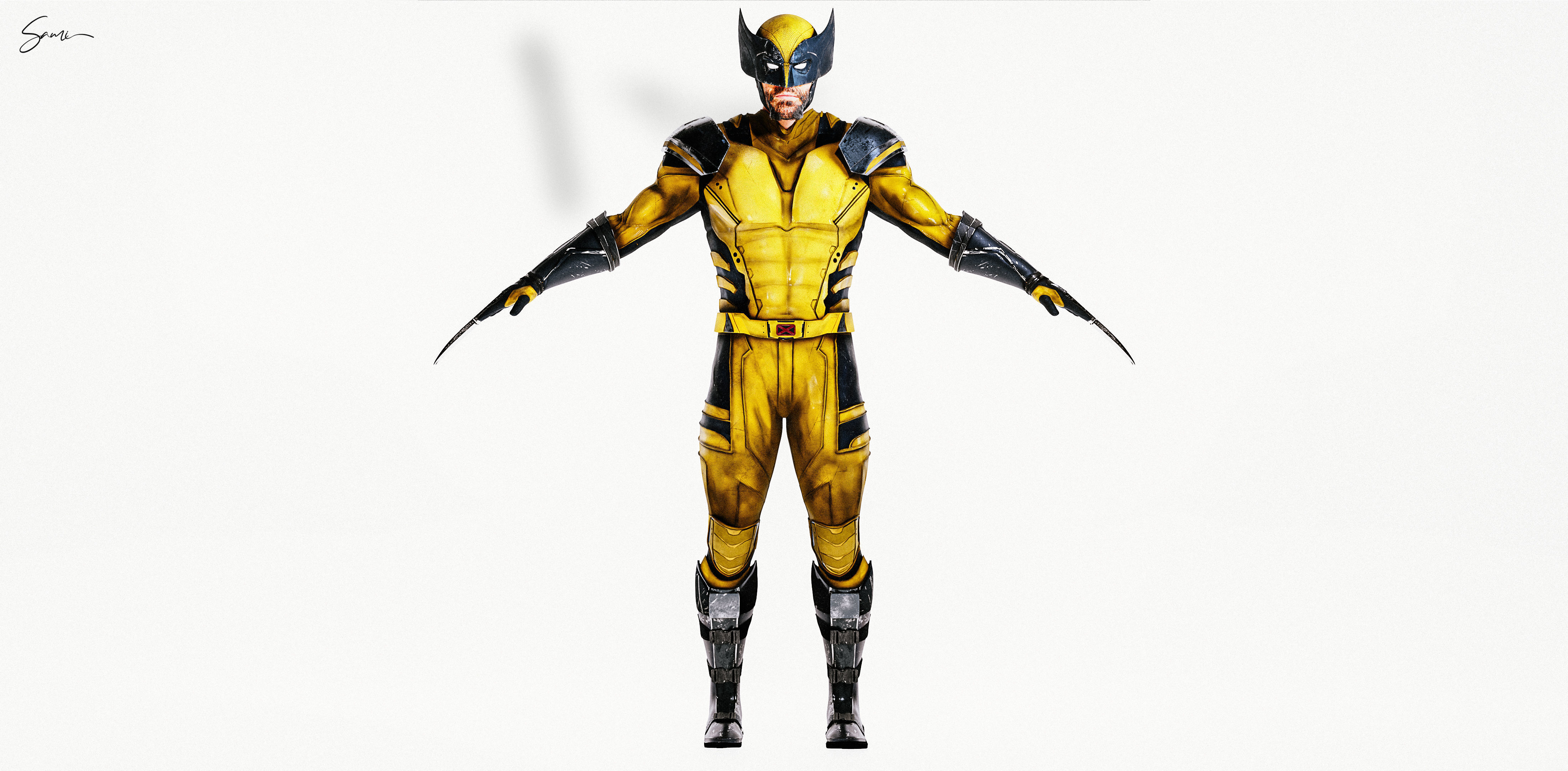 Wolverine 3D model_6